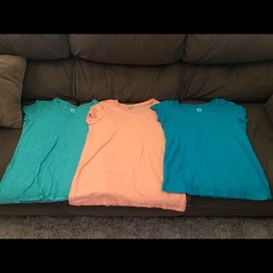 V neck shirts